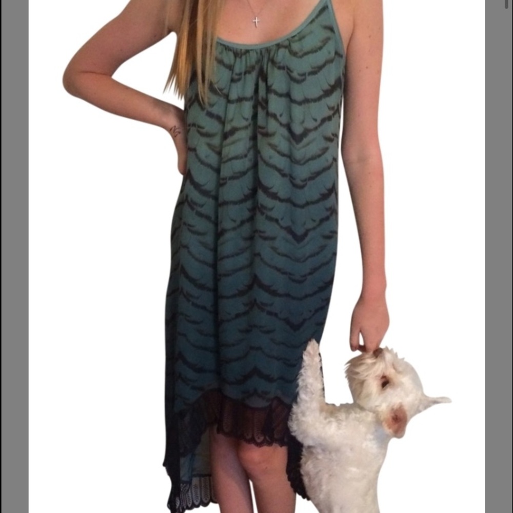GYPSY 05 silk hi-lo dress